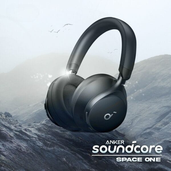 Anker Soundcore Space One - Casque Bluetooth 5.3 avec ANC Adaptatif & Audio Hi-Res – Image 2