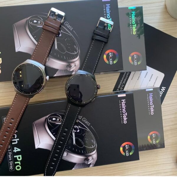 HainoTeko RW-32 Watch 4 Pro - Smart Watch avec Écran AMOLED incurvé – Image 10