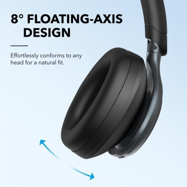 Anker Soundcore Space One - Casque Bluetooth 5.3 avec ANC Adaptatif & Audio Hi-Res – Image 5