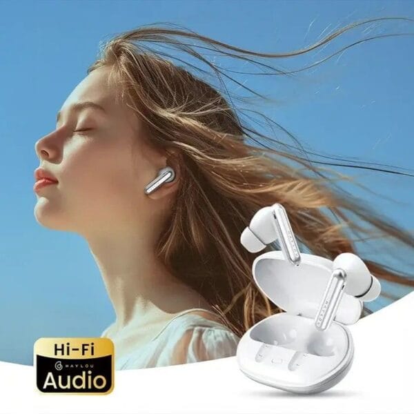 Xiaomi HAYLOU Mori Pro ANC - Écouteurs Bluetooth 5.4 avec 6 Micros ENC – Image 6