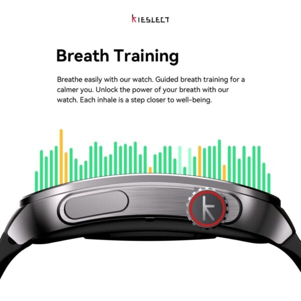Kieslect Balancs Edge - Smartwatch Écran AMOLED FHD Incurvé 2.01 pouces – Image 5