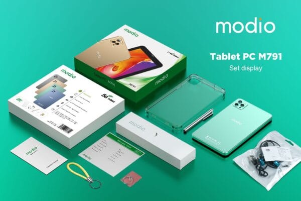 Modio M791 6/256 Go – Tablette 7 pouces avec Double SIM, 5G, WiFi & Camera – Image 3