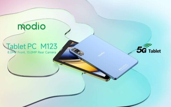 Modio M123 8/512 Go – Tablette Ecran IPS 8 pouces avec Double SIM, 5G, WiFi & Camera – Image 5