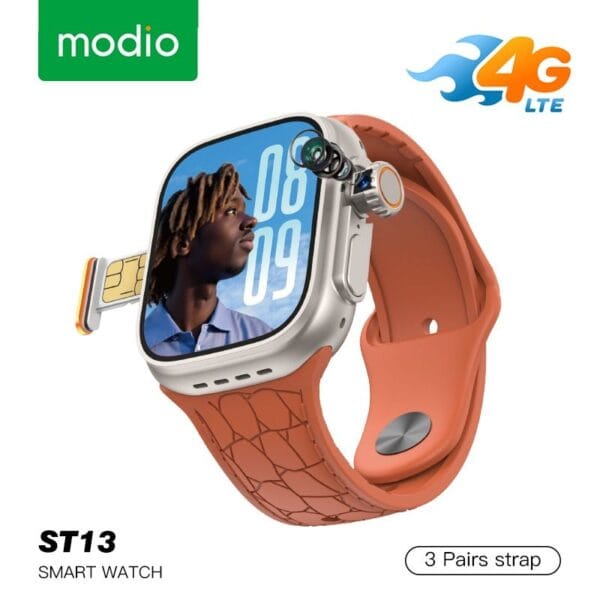Modio ST13 4G - Smart Watch avec SIM & Camera Télescopique – Image 2