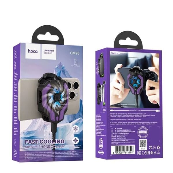 Hoco GM26 Ambitious - Refroidisseur de Smartphone Haute Performance – Image 8