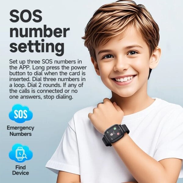 Hoco Y100 - Montre Connectée Enfant avec Carte SIM – Image 12
