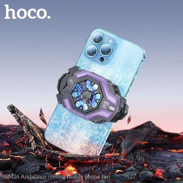 Hoco GM26 Ambitious - Refroidisseur de Smartphone Haute Performance