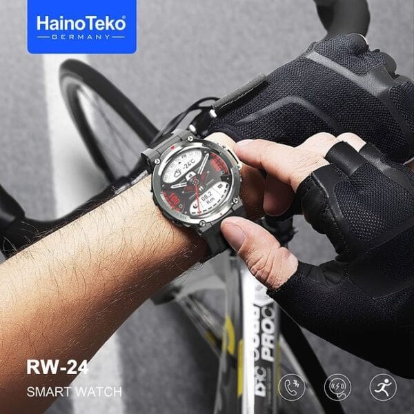 HainoTeko RW-24 - Pack 3en1 Smartwatch Bluetooth + Lunette + Sacoche – Image 4