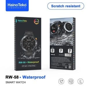 HainoTeko RW-58 Waterproof – Smart Watch AMOLED Scratch Resistant