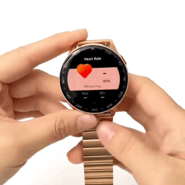HainoTeko ST-9 Buds Waterproof – Écouteurs Bluetooth + Smart Watch AMOLED for Ladies – Image 6