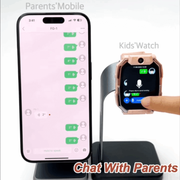 HainoTeko FG-1 Kids' 5G - Smart Watch Enfants avec SIM, GPS & Double Camera – Image 14