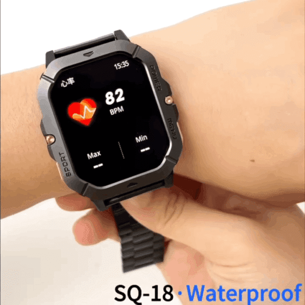 HainoTeko SQ-18 Waterproof – Smart Watch Ecran AMOLED avec IA – Image 4