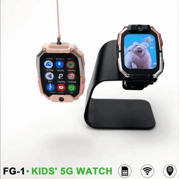 HainoTeko FG-1 Kids' 5G - Smart Watch Enfants avec SIM, GPS & Double Camera – Image 15