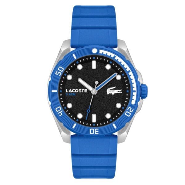 Lacoste Finn - Montre à Quartz pour Homme 5 ATM - Bleu