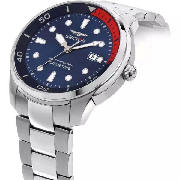 SECTOR Oversize 10 ATM - Montre Classique en Acier Inoxydable pour Homme – Image 3