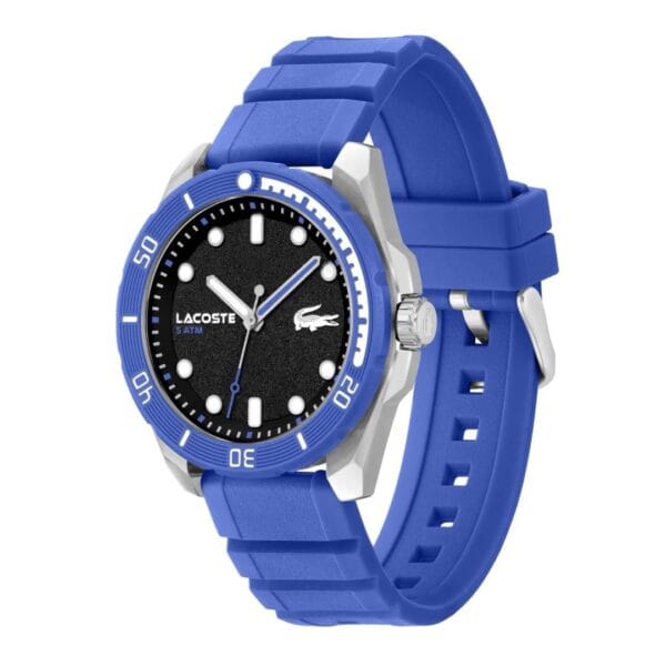 Lacoste Finn - Montre à Quartz pour Homme 5 ATM - Bleu – Image 3