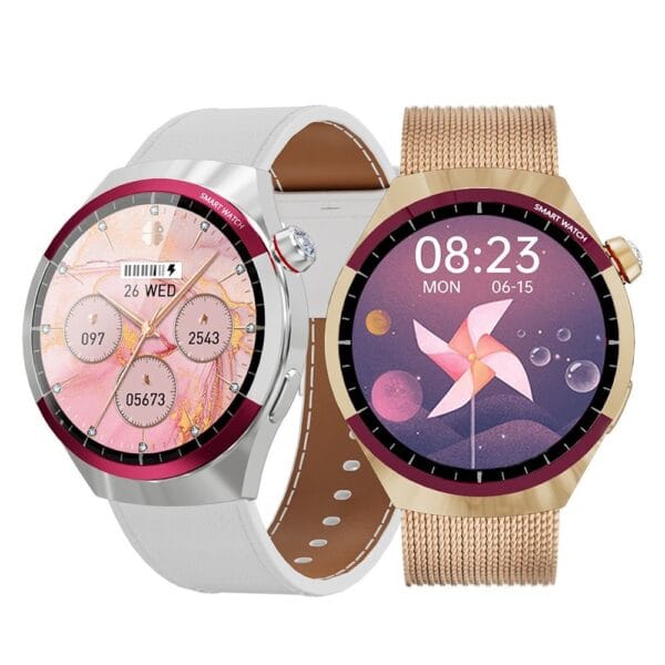 Kalobee SK6 Mini (Watch 4 Pro) - Smart Watch Ecran Amoled IPS 1.27″ pour Femmes – Image 2