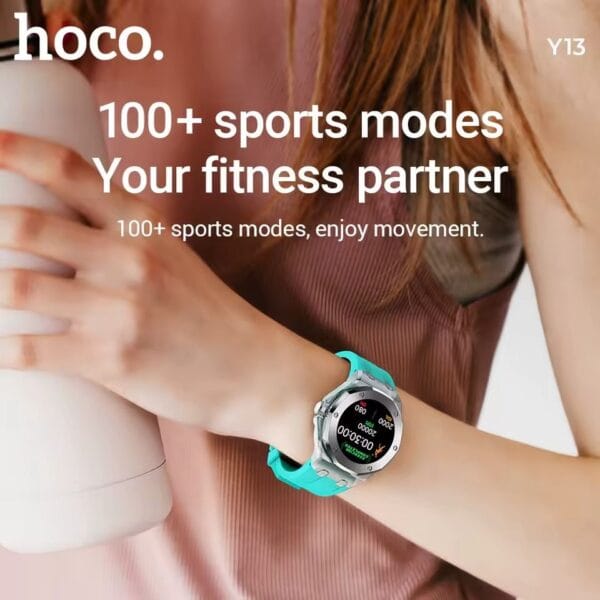 HOCO Y13 – Smart Watch 3ATM avec Écran 1.09" pour Sports – Image 8