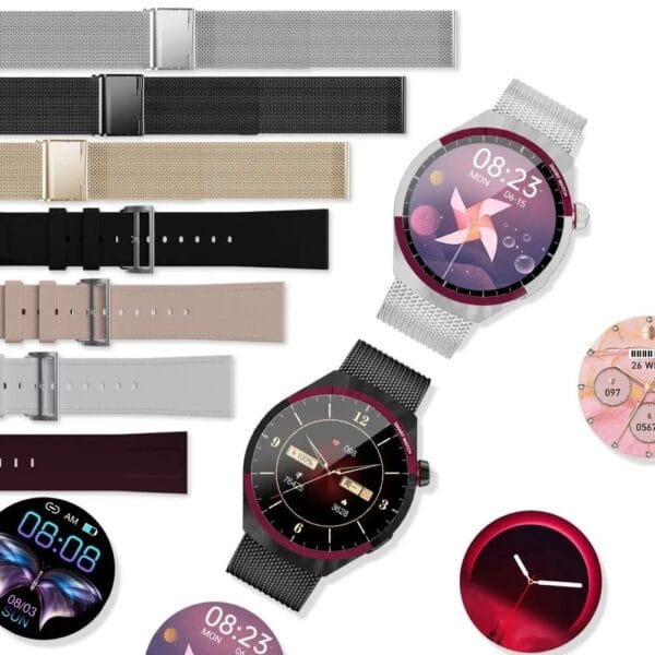 Kalobee SK6 Mini (Watch 4 Pro) - Smart Watch Ecran Amoled IPS 1.27″ pour Femmes – Image 16
