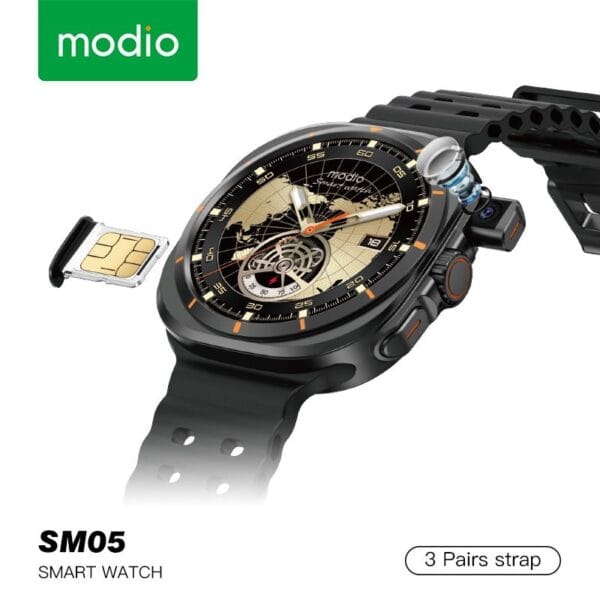 Modio SM05 – Smartwatch Bluetooth avec SIM & Appels – Image 2