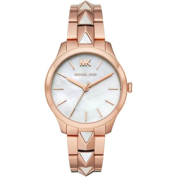 Michael Kors Runway MK6671 - Montre à Quartz pour Femme - Rose Gold – Image 4
