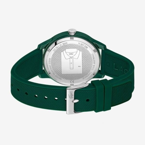 Lacoste 12.12 Holiday - Montre à Quartz pour Homme – Vert – Image 4