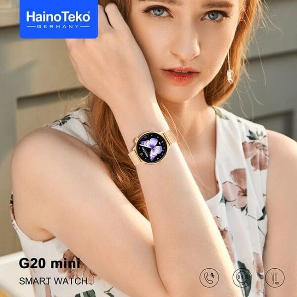 HainoTeko G20 Mini - Smart Watch Écran AMOLED pour Femme – Image 2