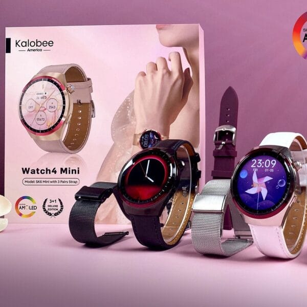 Kalobee SK6 Mini (Watch 4 Pro) - Smart Watch Ecran Amoled IPS 1.27″ pour Femmes – Image 8