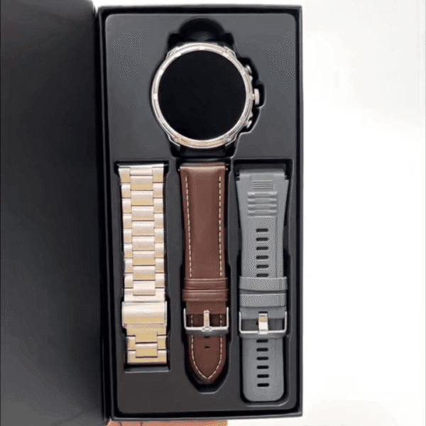 HainoTeko RW-60 Max - Smart Watch avec Grand Écran AMOLED & Lampe Torche – Image 5