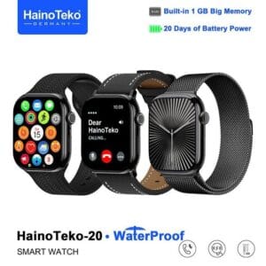 HainoTeko-20 – Smart Watch Série 10 avec 20 jours d’autonomie & Écran AMOLED