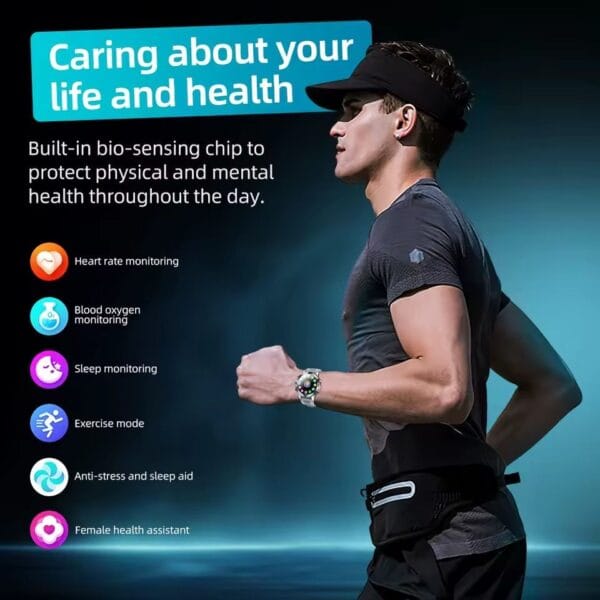 Hoco Y20 - Smartwatch Bluetooth avec Ecran HD pour Sports – Image 5