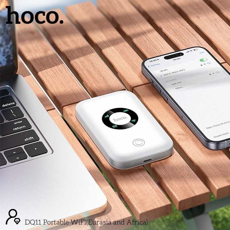 Hoco DQ11 – Routeur 4G de poche WiFi 6 Hoco DQ11 – Routeur 4G de poche WiFi 6 – Image 3