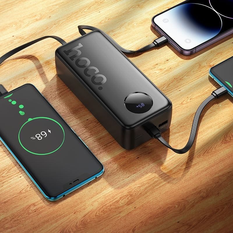 Hoco J132B Sabio - PowerBank Fast Charging 30000mAh 22.5W + PD20W Hoco J132B Sabio - PowerBank Fast Charging 30000mAh 22.5W + PD20W – Image 2