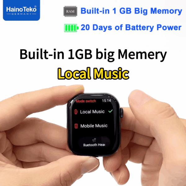 HainoTeko-20 – Smart Watch Série 10 avec 20 jours d’autonomie & Écran AMOLED – Image 5