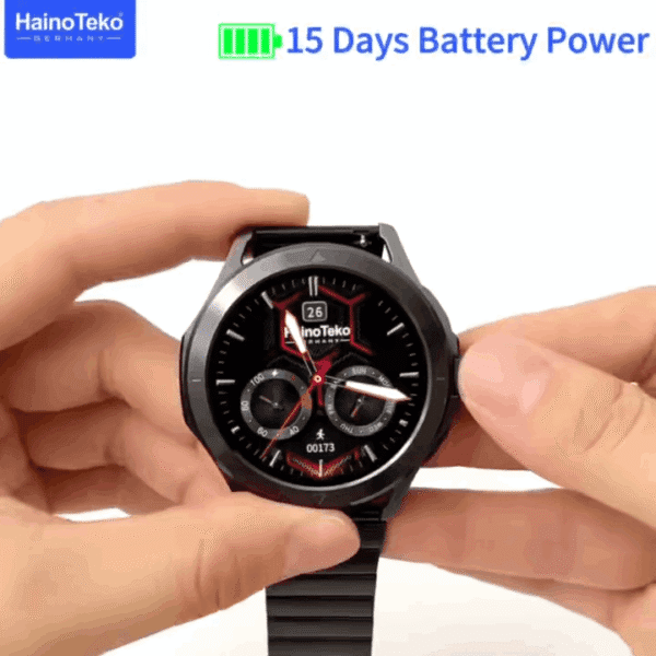 HainoTeko-19 Waterproof – Smart Watch Ecran AMOLED avec 15 jours d’Autonomie – Image 5