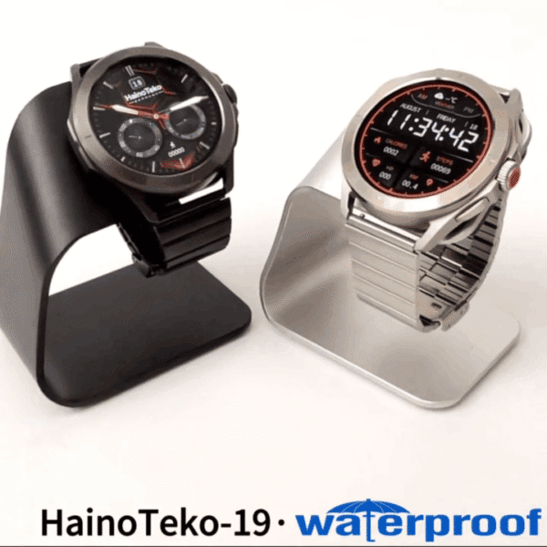 HainoTeko-19 Waterproof – Smart Watch Ecran AMOLED avec 15 jours d’Autonomie – Image 4