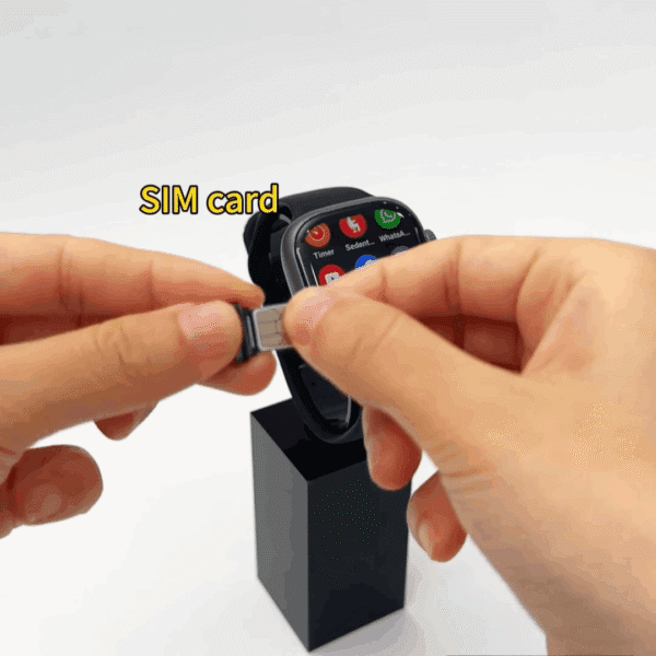 HainoTeko FG-5 - Smartwatch 5G avec SIM & Camera – Design Serie 10 – Image 11