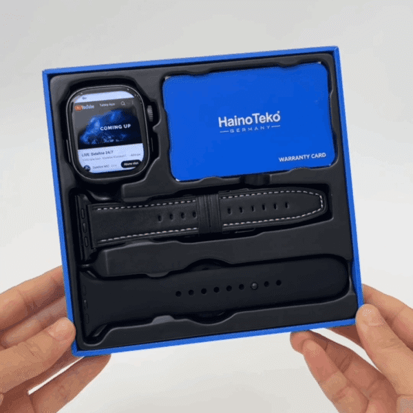 HainoTeko FG-5 - Smartwatch 5G avec SIM & Camera – Design Serie 10 – Image 12