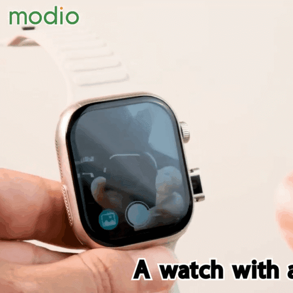 Modio SM06 4G – Smartwatch Bluetooth avec SIM & Camera – Image 4