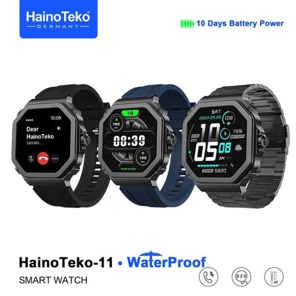 HainoTeko-11 - Smart Watch Waterproof avec Écran AMOLED 1.43’’ – Image 3