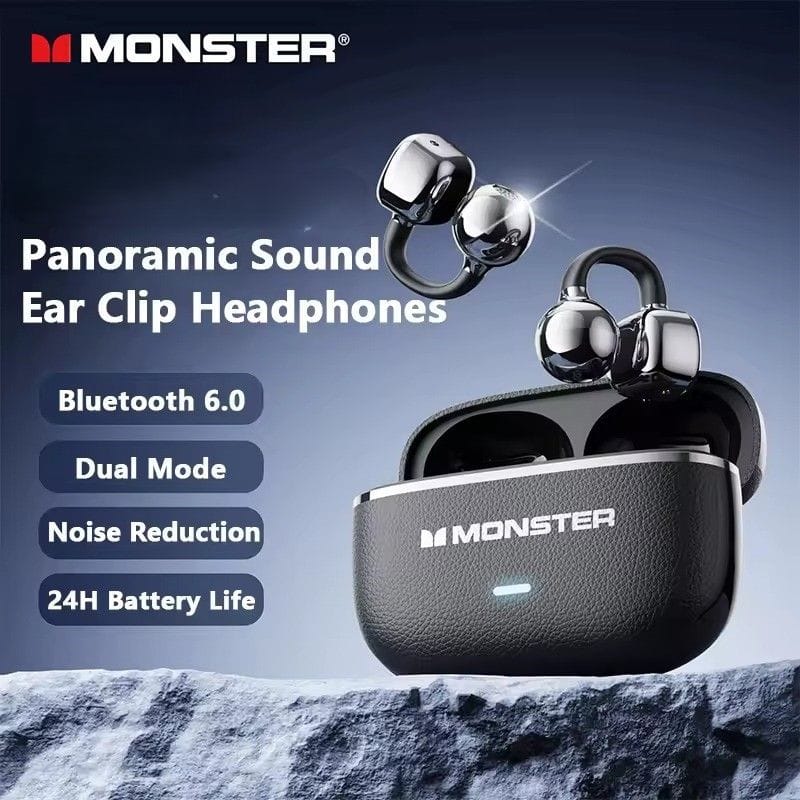 Monster MQT65 – Écouteurs Bluetooth 6.0 avec ANC & ENC pour Sport Monster MQT65 – Écouteurs Bluetooth 6.0 avec ANC & ENC pour Sport