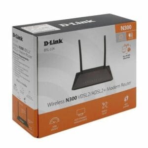 D-Link DSL-224 N300 - Modem-Router VDSL2/ADSL2+