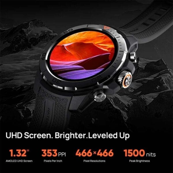 Mibro GS Explorer – Montre Connectée AMOLED | 10ATM | GPS Double Fréquence – Image 5