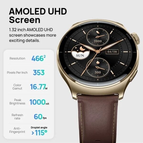 Mibro Lite 3 Pro – Smartwatch AMOLED 1.45" avec GPS Intégré – Image 8