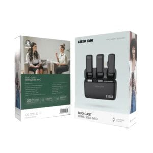 Green Lion Duo Cast Wireless Mic - Microphone Sans Fil avec Son Pro