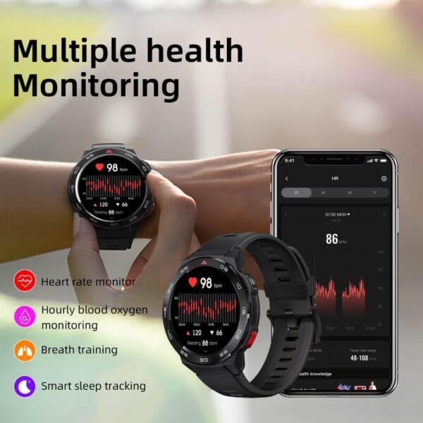 Mibro GS Pro – Montre Connectée GPS & Écran AMOLED 1.43” – Image 8