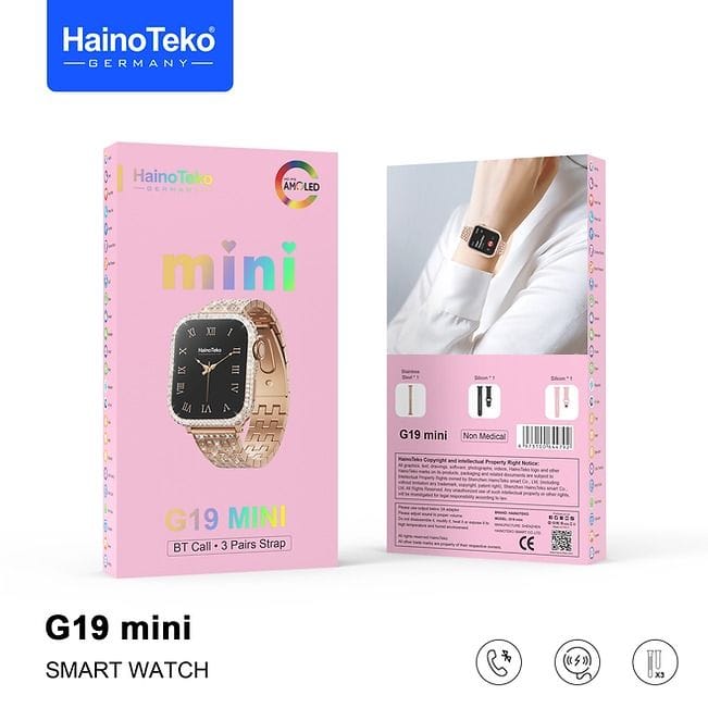 HainoTeko G19 mini – Montre Connectée Ecran AMOLED pour Femme HainoTeko G19 mini – Montre Connectée Ecran AMOLED pour Femme – Image 5