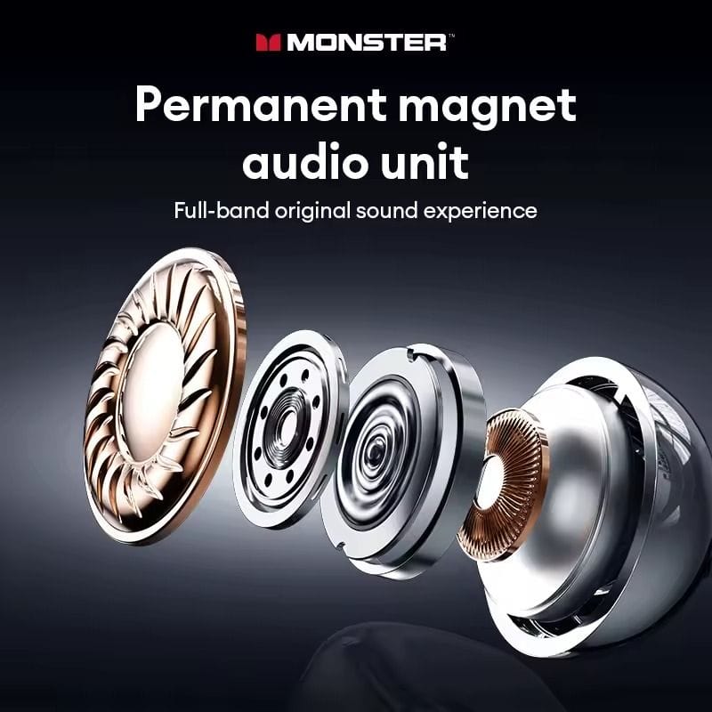 Monster MQT65 – Écouteurs Bluetooth 6.0 avec ANC & ENC pour Sport Monster MQT65 – Écouteurs Bluetooth 6.0 avec ANC & ENC pour Sport – Image 7