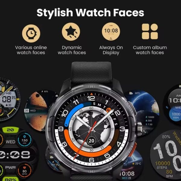 Haylou Solar Ultra – Montre Connectée AMOLED 1.6" avec GPS – Image 11