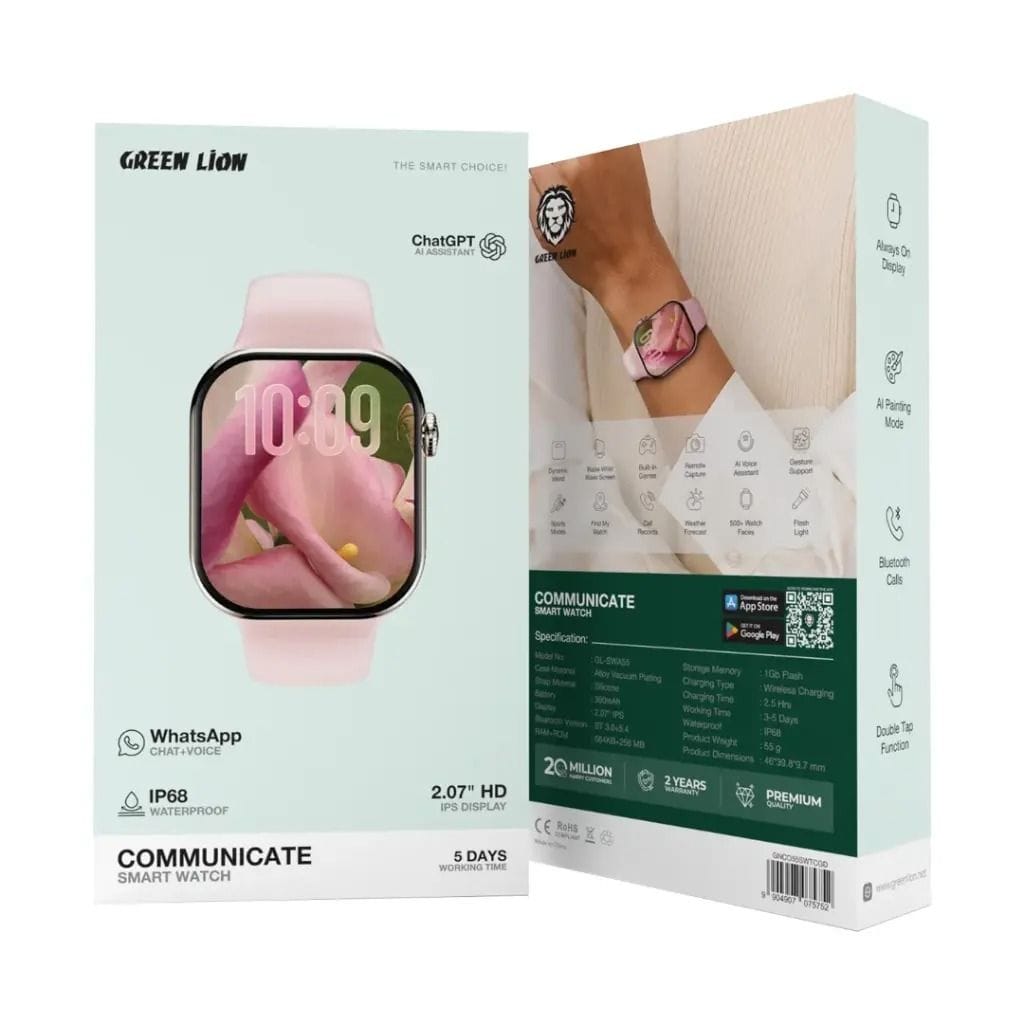 Green Lion Communicate - Smart Watch Bluetooth 5.4 pour Sports Green Lion Communicate - Smart Watch Bluetooth 5.4 pour Sports – Image 15